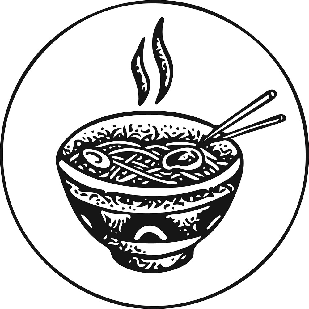 1000x1000 Ramen Drawing Bowl Japanese For Free Download