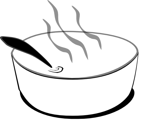 600x529 Soup Drawing Bowl Soup For Free Download