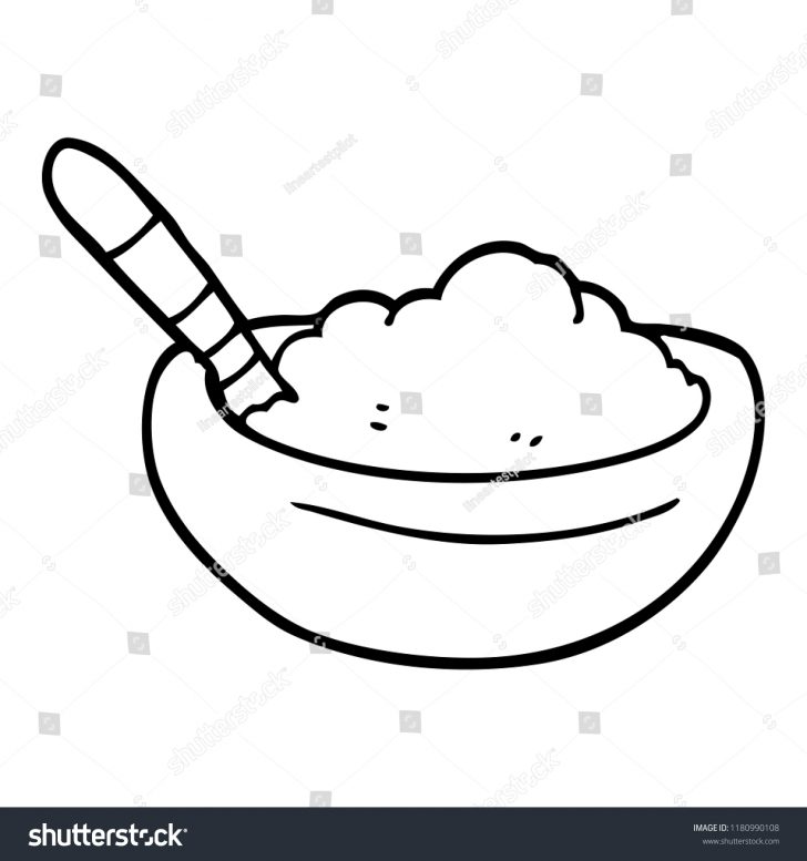 728x777 Bowl Drawing Easy Toilet Dog Of Rice Virginia Super Brush