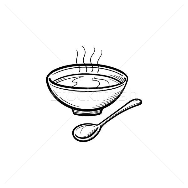600x600 Soup Drawing Stock Photos, Stock Images And Vectors Stockfresh
