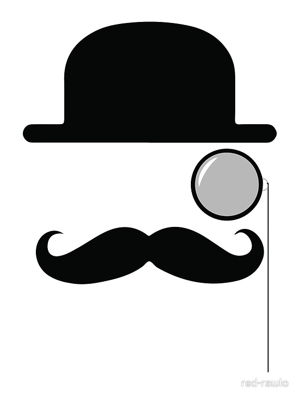 600x800 Bowler Hat And Monocle