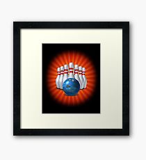 210x230 Bowling Alley Drawing Framed Prints Redbubble