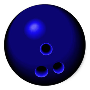 307x307 Bowling Drawing Stickers Zazzle