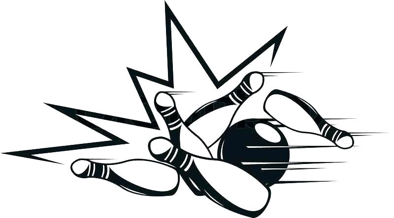 800x444 Bowling Alley Coloring Pages