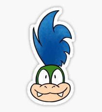 210x230 Bowser Jr Drawing Stickers Redbubble