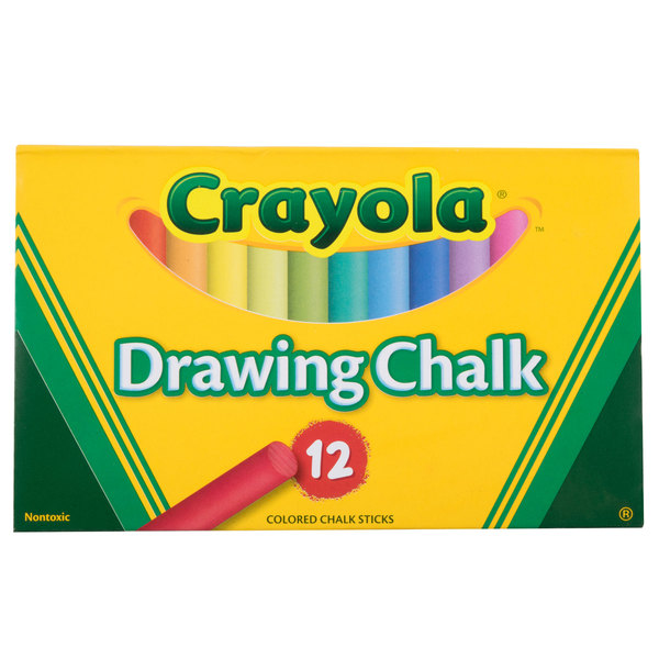 600x600 Crayola Assorted Colors Drawing Chalk