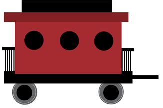 326x217 Train Box Car Clip Art Railroad Boxcar A Three Dimensional