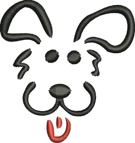 474x500 Dog Outline Boxer Dog Outline Drawing