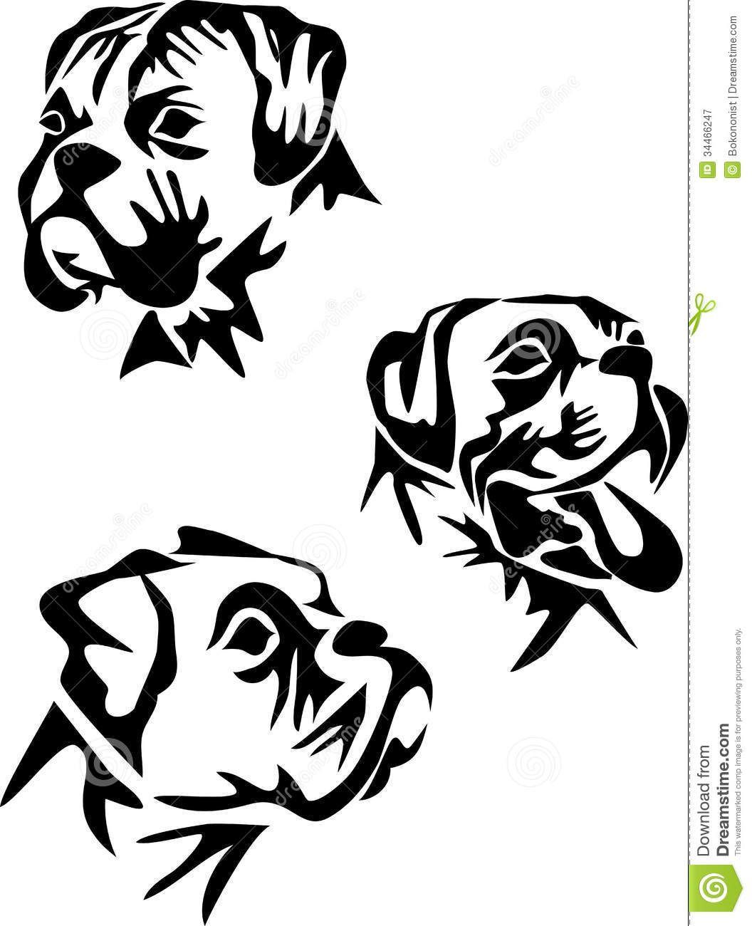 1056x1300 Boxer Dog Face Coloring Page