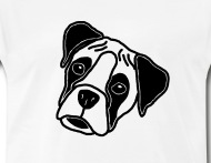 190x147 Boxer Dog Art Men's Premium T Shirt Spreadshirt