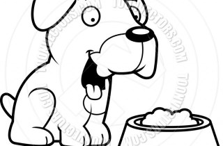 320x210 Boxer Dog Line Drawing Draw Cartoon