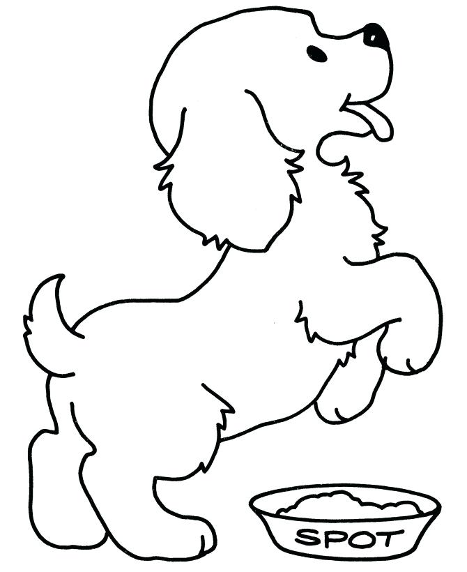 670x820 Dogs Colouring Pictures