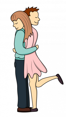 215x382 Collection Of Free Hugging Drawing Draw Download On Ui Ex