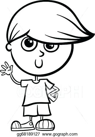 329x470 Drawing Of A Boy