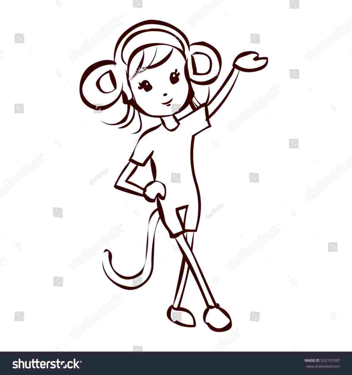 1185x1264 How To Draw A Art For Kids Hub Rhartforkidshubcom How Cute Girl