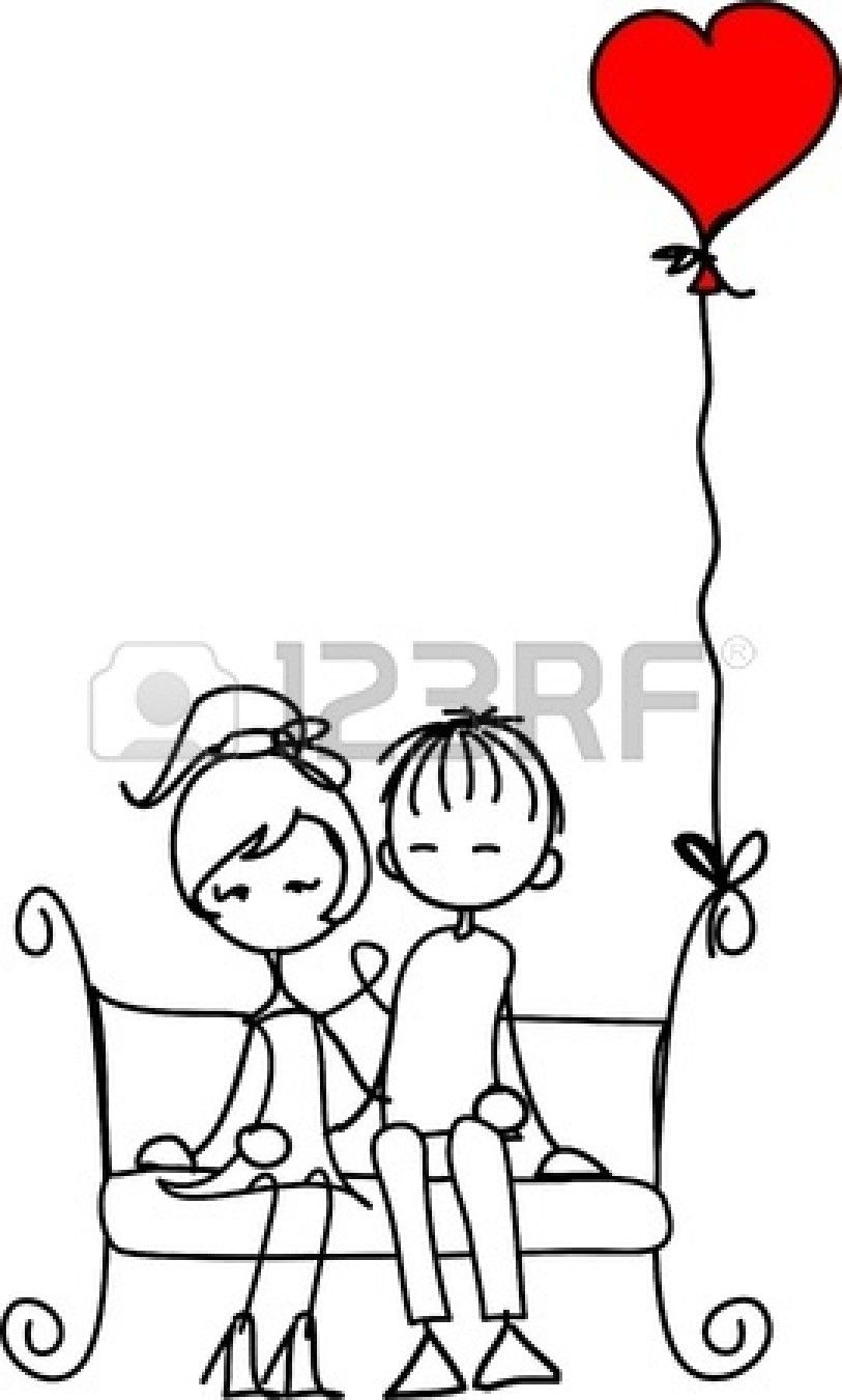 813x1350 Valentine Doodle Boy And Girl Love Valentine Doodle, Couple
