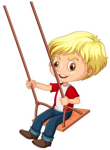 360x490 A Boy Sitting On Swing