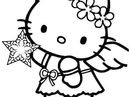 440x330 Christmas Boy Angel Coloring Pages Printable Lilo And Stitch