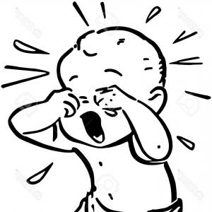 300x300 Boy Crying Clipart Black And White