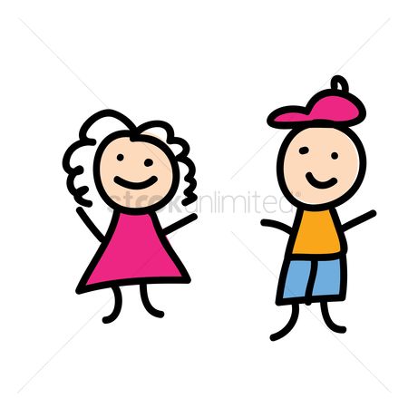 450x450 Free Boy Drawing Stock Vectors Stockunlimited