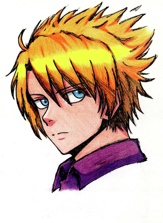 657x900 A Boy Drawing