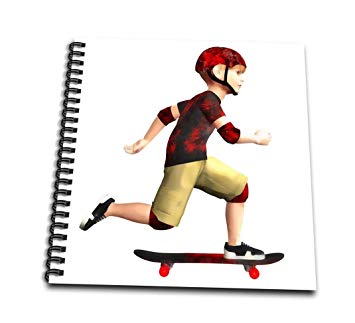 355x323 Db Skateboarding Boy Drawing Book