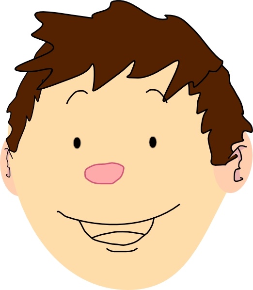 522x598 Boy Face Clip Art Free Vector In Open Office Drawing