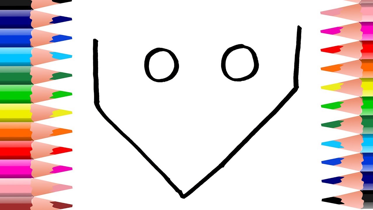 1280x720 Hindi How To Draw Cute Boy Face Form Number Easy Drawing