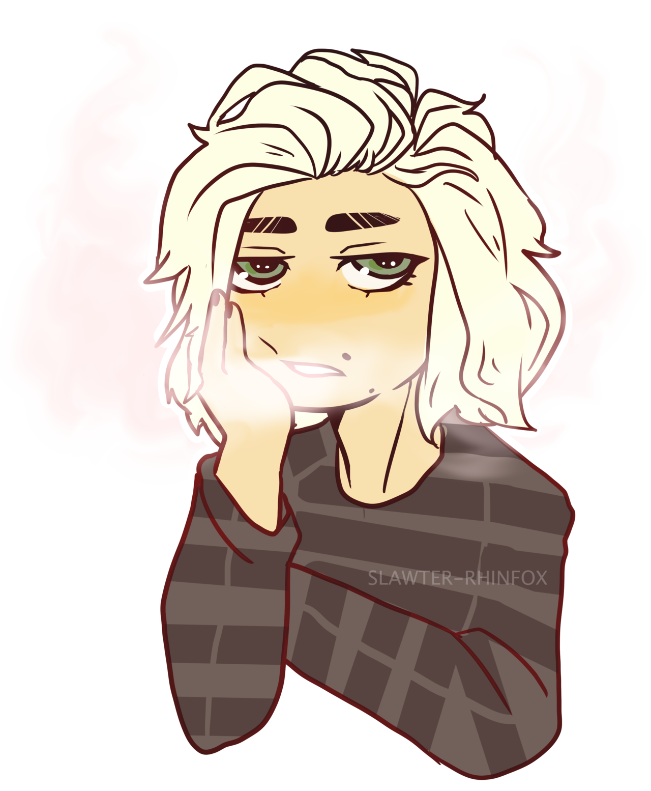 1280x1554 Rhinfox Vape Boy Got His Hair Dyed So I Had To Draw It