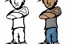 236x157 Cool Drawings To Do Anime Boy On Hand Cartoon And Girl Hair I