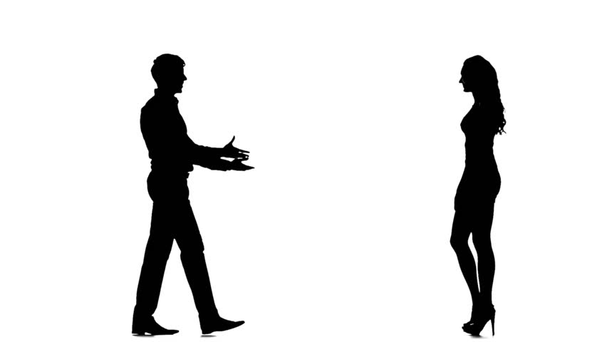 852x480 Little Boy And Girl Kissing Silhouette