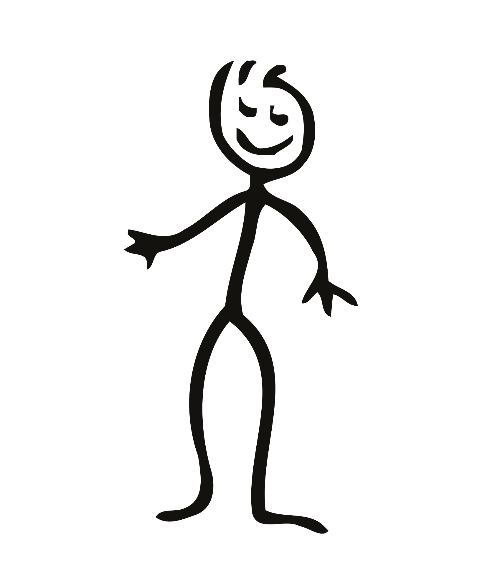 1636x1971 Family Sticker Boy Line Drawing X Mm Applied Stickers Fun