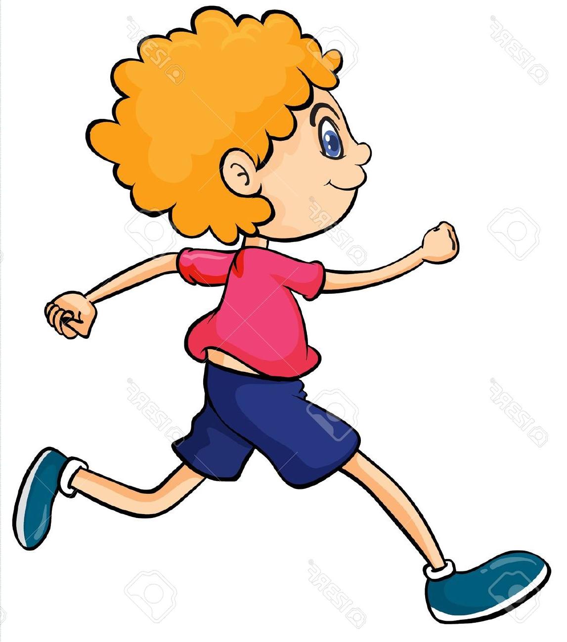 Boy Running Drawing | Free download on ClipArtMag