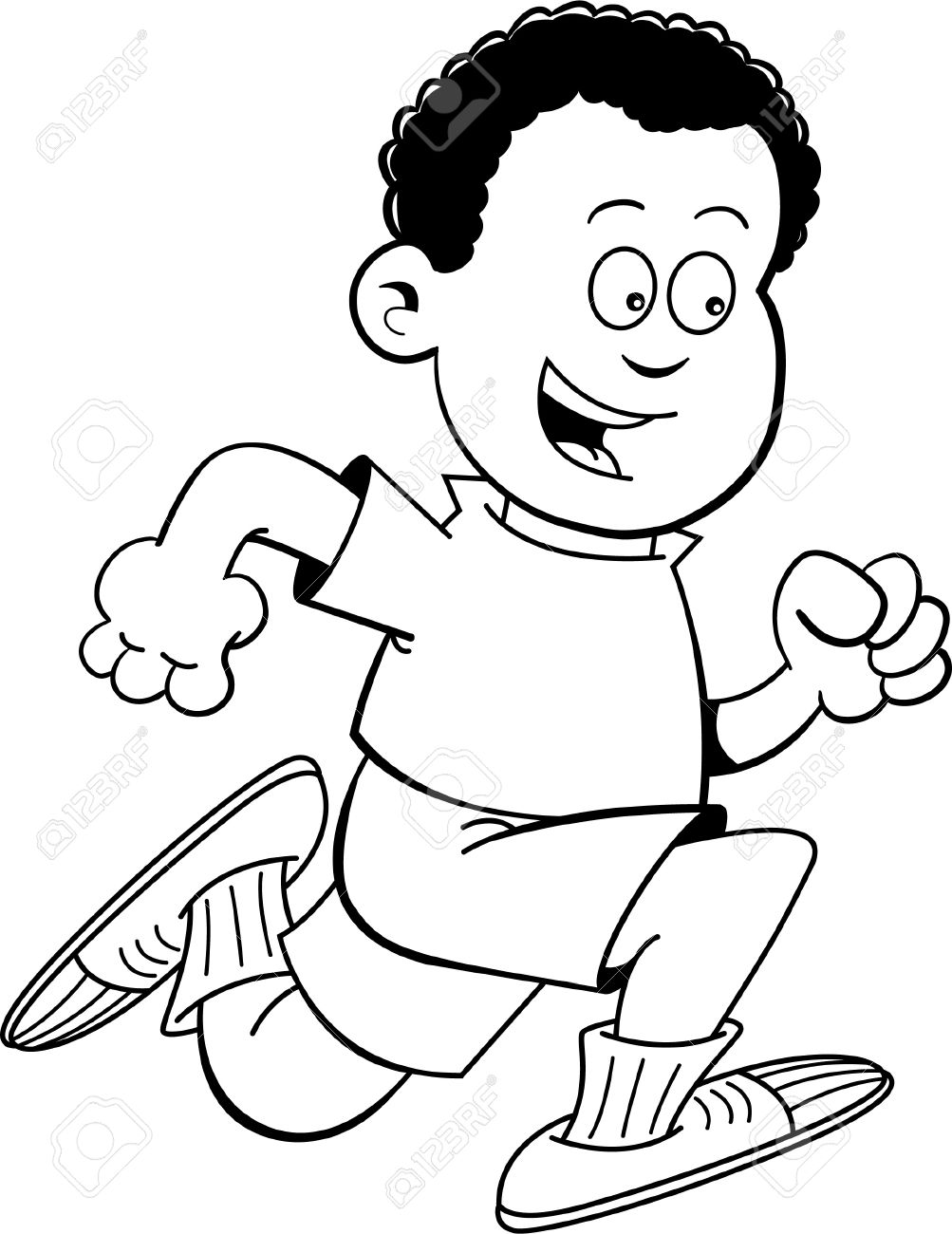 1003x1300 Black And White Clipart Running