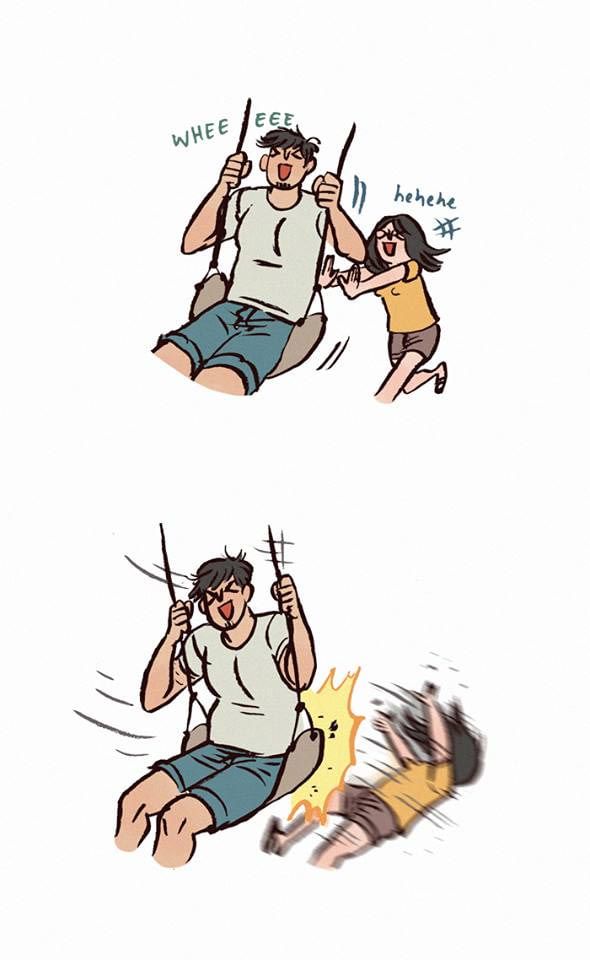 590x960 Illustrator Shares Her Adorable Life With Her Giant Boyfriend