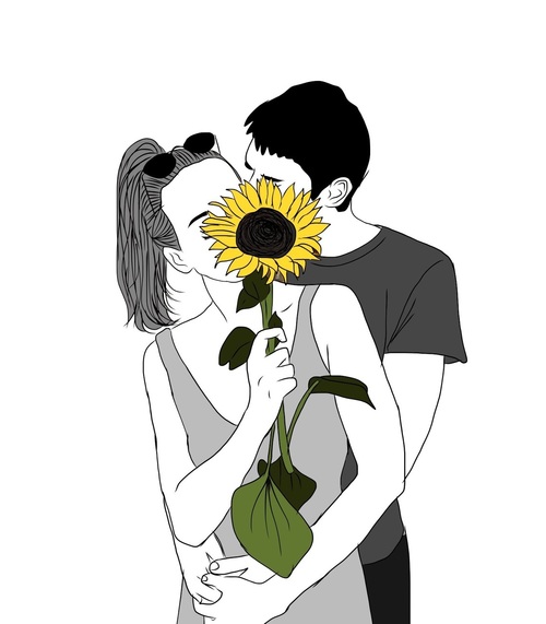 500x571 Image About Love In Drawingsoutlinesart