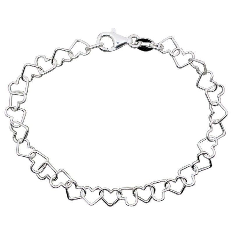 800x800 Heart Linked Bracelet