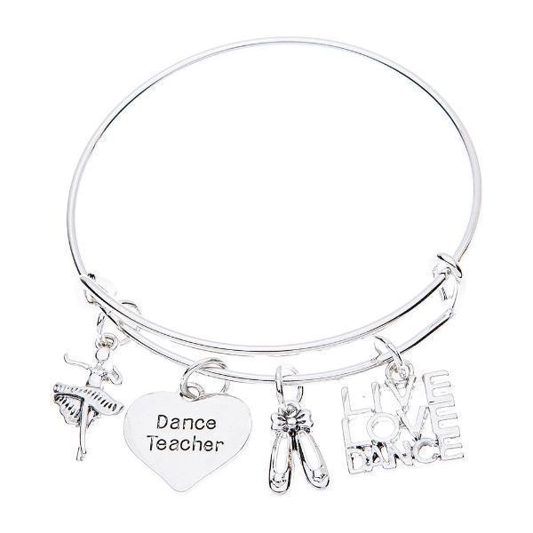 600x600 Dance Teacher Bangle Bracelet Infinity Collection