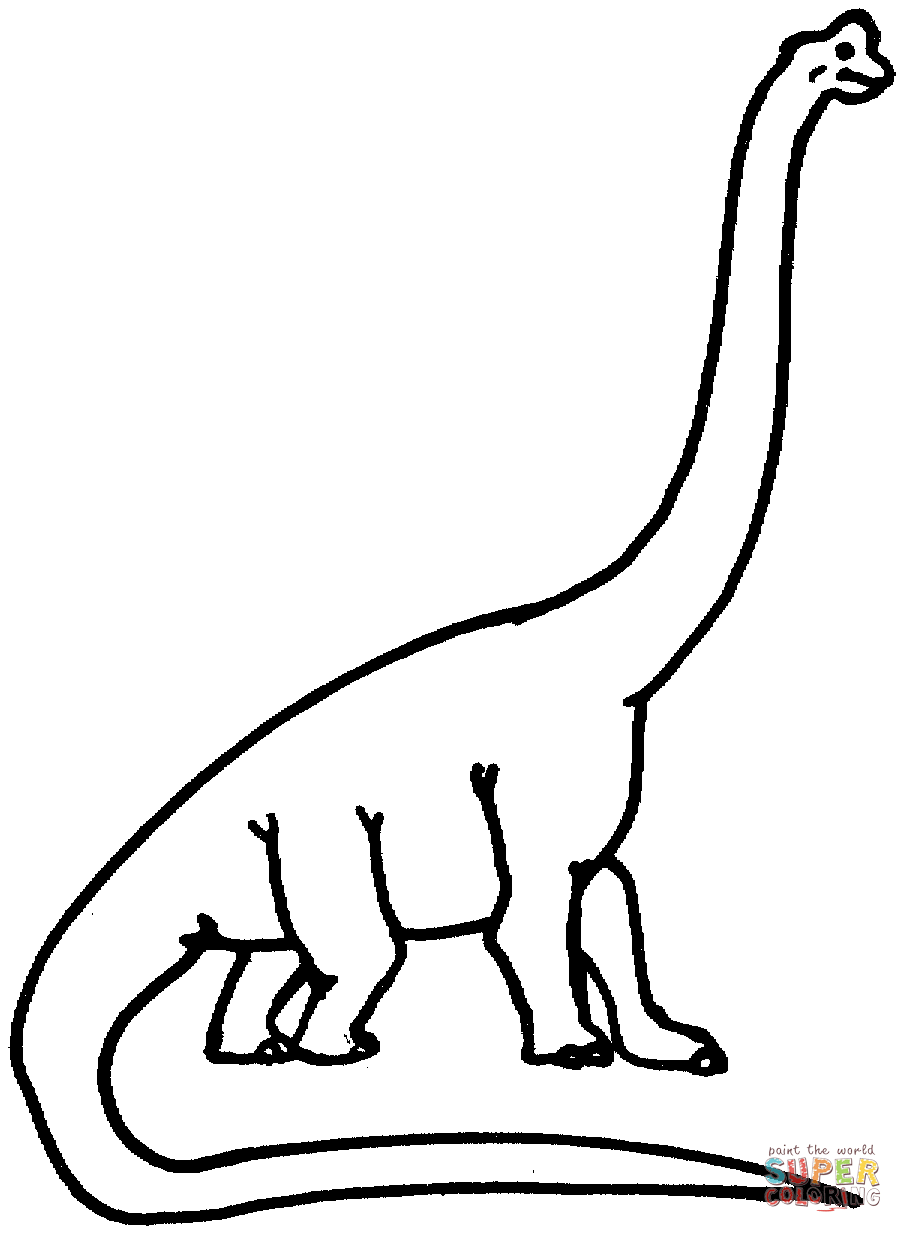 Brachiosaurus Drawing