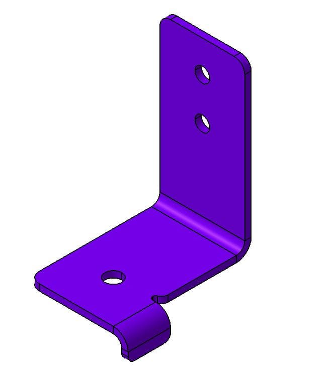 668x741 Create A Cad Model And Drawing Of Any Bracket