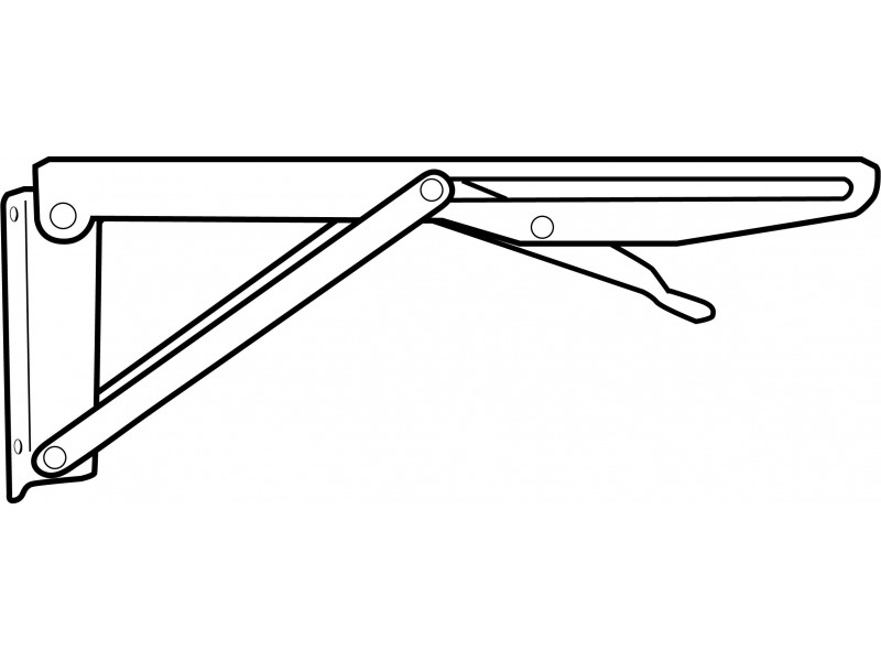800x600 Spring Loaded Folding Bracket Carinya