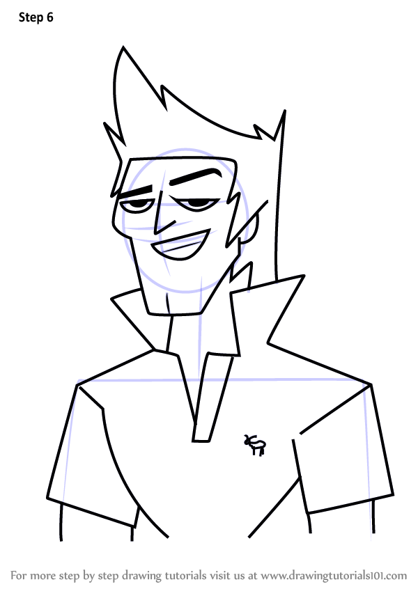 600x846 Learn How To Draw Brady From Total Drama