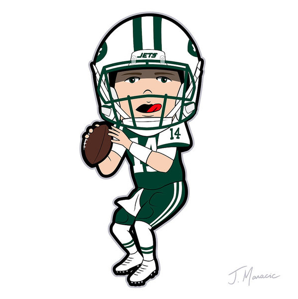 599x600 Nfl Drawings Fine Art America