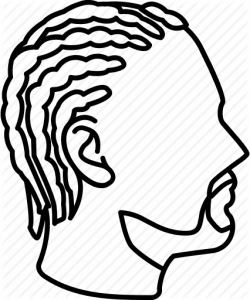 250x300 Braids Vector Clipart, Picture