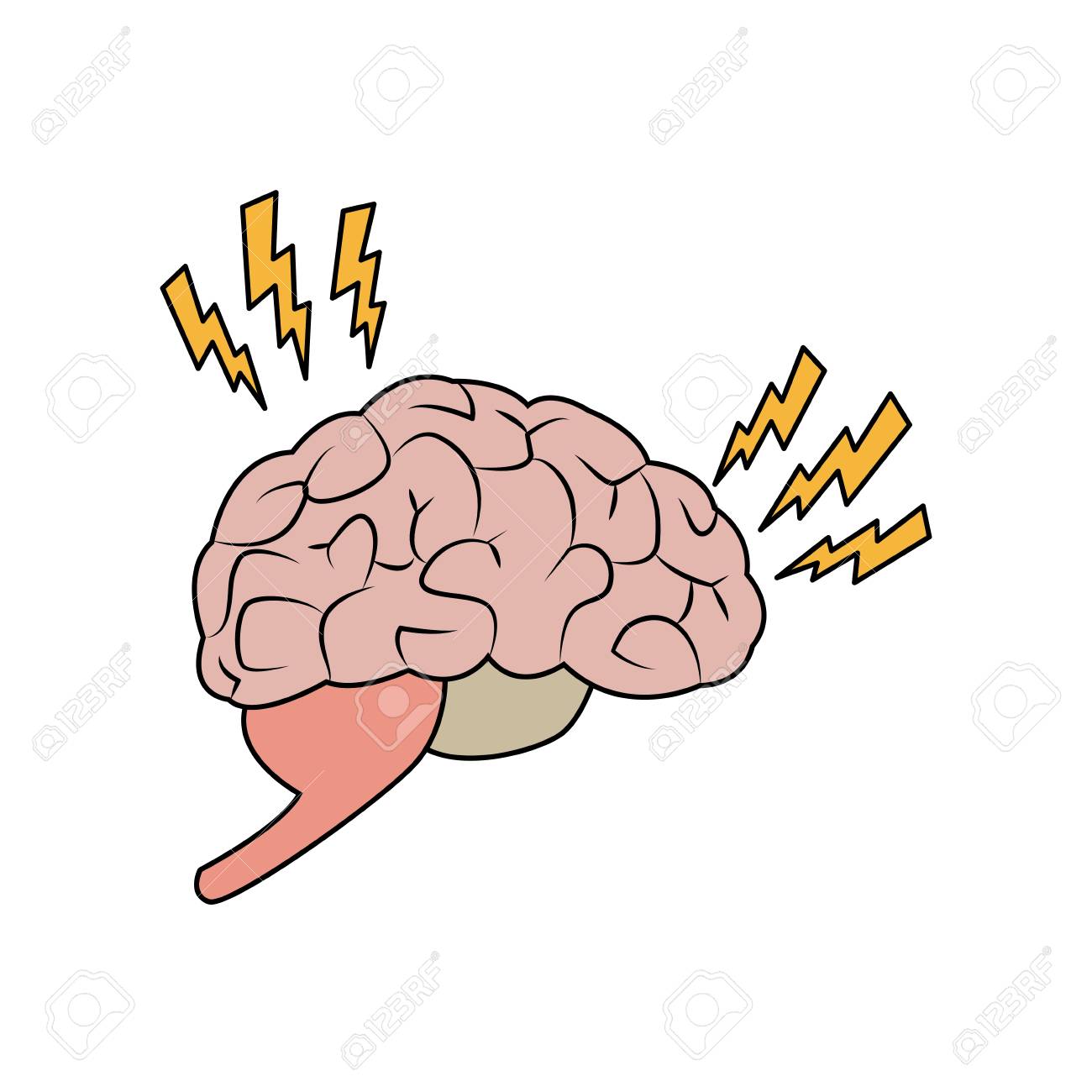 1300x1300 Brain Drawing Cliparts Free Download Clip Art