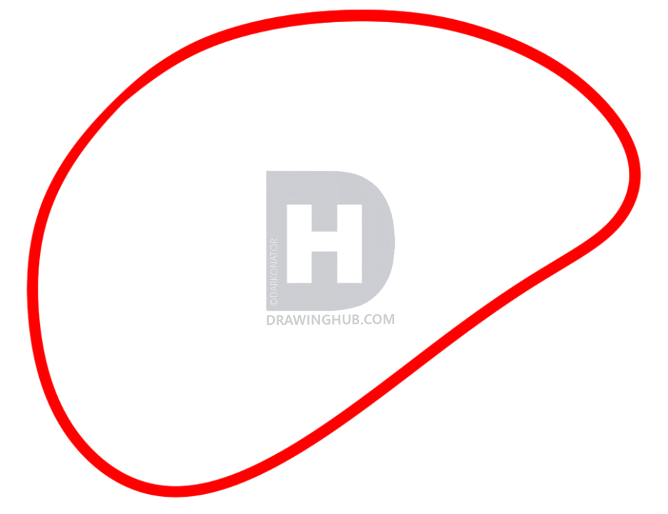 937x720 Drawing A Brain For Kids, Step