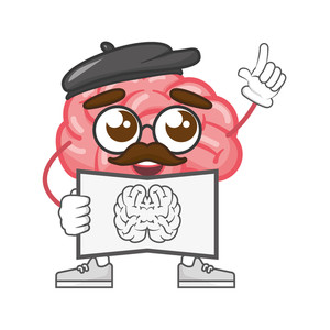 300x300 Brain Drawing Royalty Free Vectors