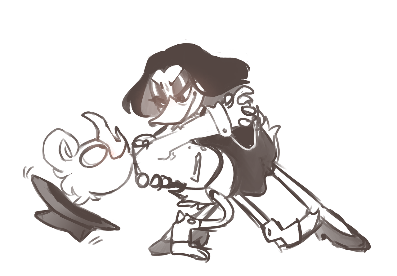 1280x890 commissions are open brain draw gladstone n magica dancing, but