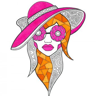 336x336 Donut Candy Drawing Gif Tumblr Animal Angry Tutorial Chocolate