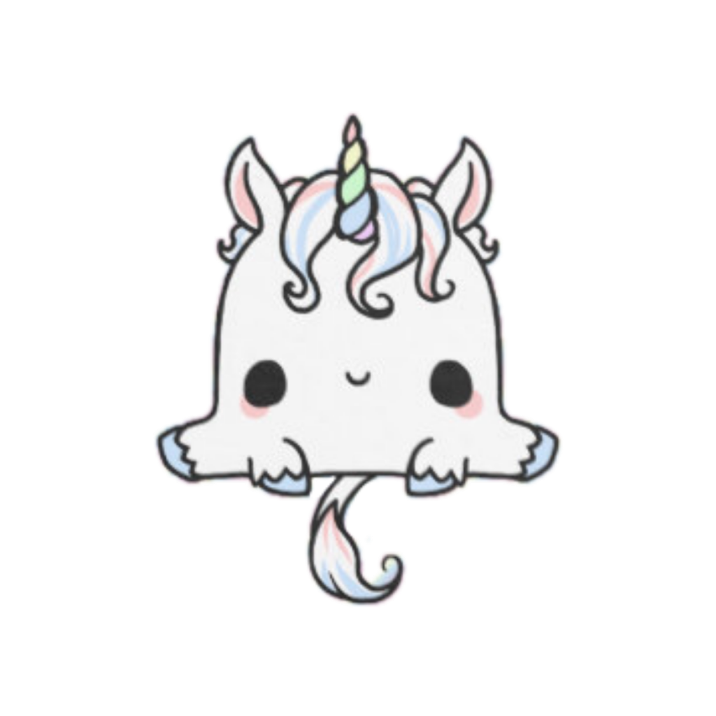 1024x1024 Tumblr Unicorn Transparent Png Clipart Free Download